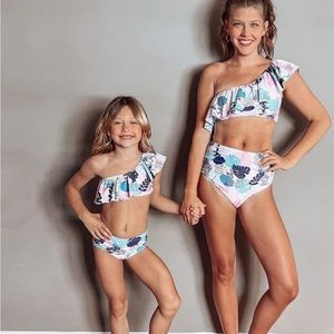 Bailey’s Blossoms Meilani Two Piece Swimsuit Bikini Mommy & Me Set
